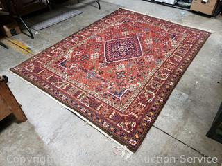 Vintage Tapitjen Kashmir Hand Tufted Wool Area Rug