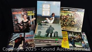37ct Assorted 33 RPM Record Albums