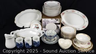 Assorted Fine China Table & Service Ware