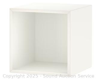 3 Ikea Eket 14729 White Cube Cabinets