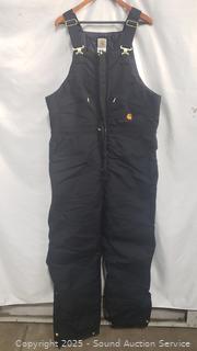Carhartt Black 40x34 Overalls
