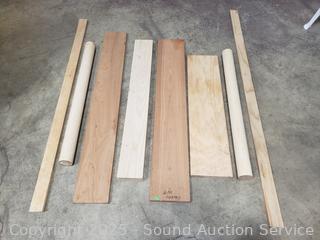 Assorted Carving Wood Boards, Turning Blanks