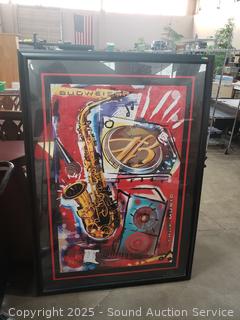 Large Budweiser "True Music" Print