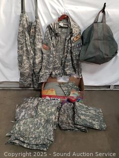 Military Digital Camo Gortex Jackets & Pants