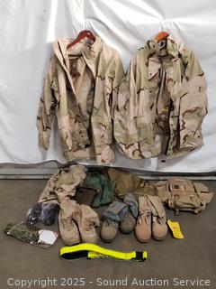 Assorted Military Apparel 