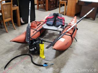 Clark Fork Pontoon Fishing Boat