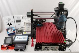Shark Next Wave SD110 CNC Piranha Fx/XL Machine w/Bosch Router, Manual & Accessories