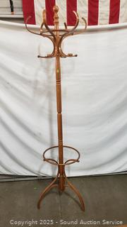 Oak Coat/Hat Rack 