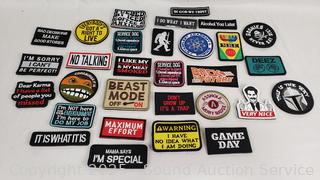 Assorted Velcro Patches