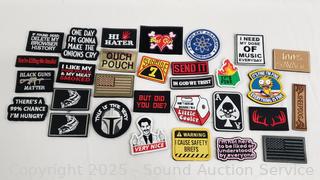 Assorted Velcro Patches