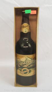 Vintage Rainier Beer Collectible Bottle