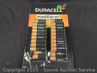 39ct Duracell "AA" Power Boost Batteries
