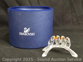 Swarovski Baby Crystal "Baby Lovebird" Sculpture