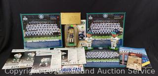 Seattle Mariners Bobbleheads, Thunderbirds & Mariners Ephemera