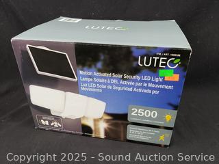 Lutec Motion Activated Solar Security LED Light