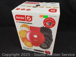 Dash Mini Multimaker System w/7 Plates