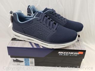 Skechers Navy Glide-Rite Sneakers S:13