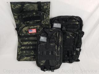 3 Tactical Backpacks