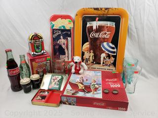 Assorted Coca-Cola Collectibles