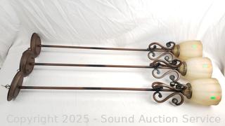 (3) 36" Hanging Light Pendants 