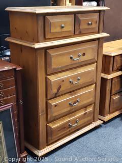 Pine 6-Drawer Dresser 