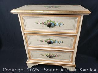 3-Drawer Painted Chest 