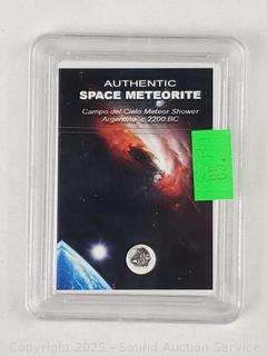 Authentic Space Meteorite Rock