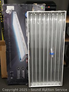 2 Sun Blaze 4ft T5 Fluorescent Light Fixtures