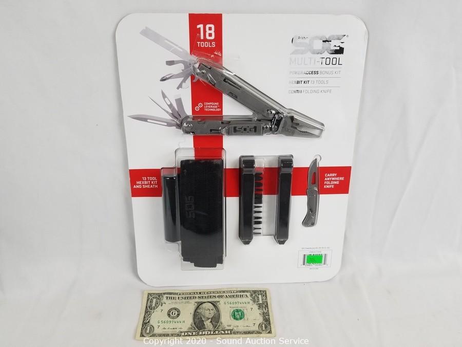 Sound Auction Service - Auction: 02/20/20 Boyd, Ellis & Others  Multi-Consignment Auction ITEM: Like New SOG Multi-Tool