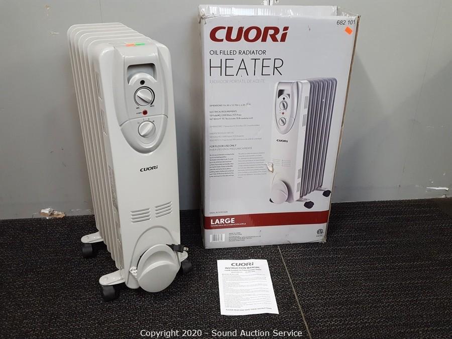 Sound Auction Service - Auction: 02/20/20 Boyd, Ellis & Others  Multi-Consignment Auction ITEM: Cuori Oil Filled Radiant Heater