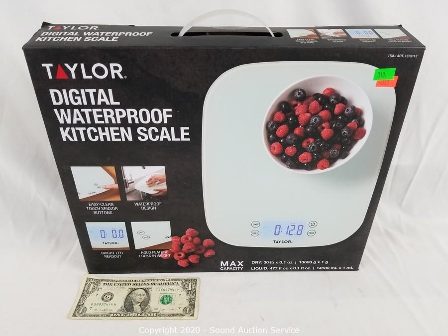 Taylor Digital Waterproof Scale for Kitchen and Home office