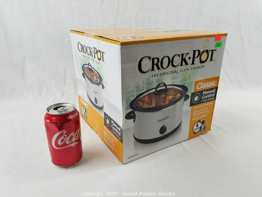 Sound Auction Service - Auction: 03/18/21 Gargiso, Hobbs & Others Online  Auction ITEM: Crockpot 7qt Digital Slow Cooker