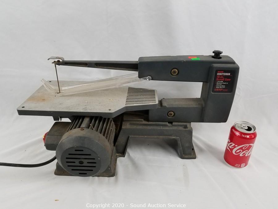 Sound Auction Service - Auction: 07/21/20 Meier Pt. 2 & Others Multi  Consignment Auction ITEM: Sears Craftsman 16 Scroll Saw