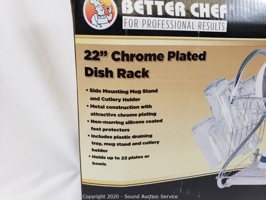 Better Chef 22-inch Chrome Dish Rack