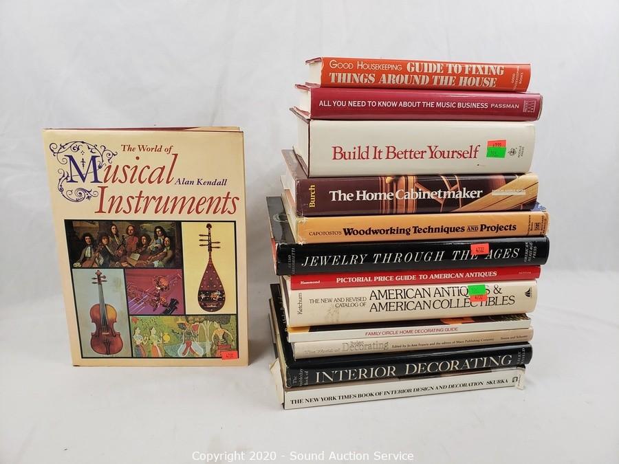 Sound Auction Service - Auction: 12/10/20 Churchill, Rankin & Others  Consignment Auction ITEM: 13 Home Improvement & Other Books