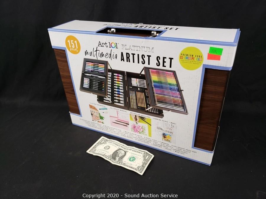 Art 101 Platinum Multimedia Artist Set, 151-piece