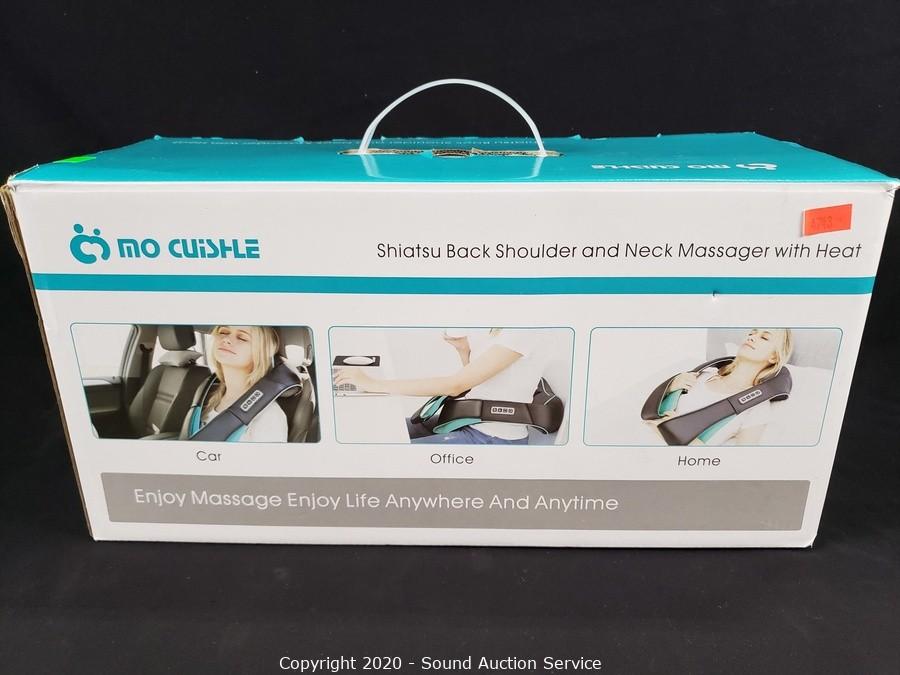 Sound Auction Service - Auction: 01/05/21 McCaughan, Love & Others  Consignment Auction ITEM: Mo Cuishle Shiatsu Back/Shoulder/Neck Massager