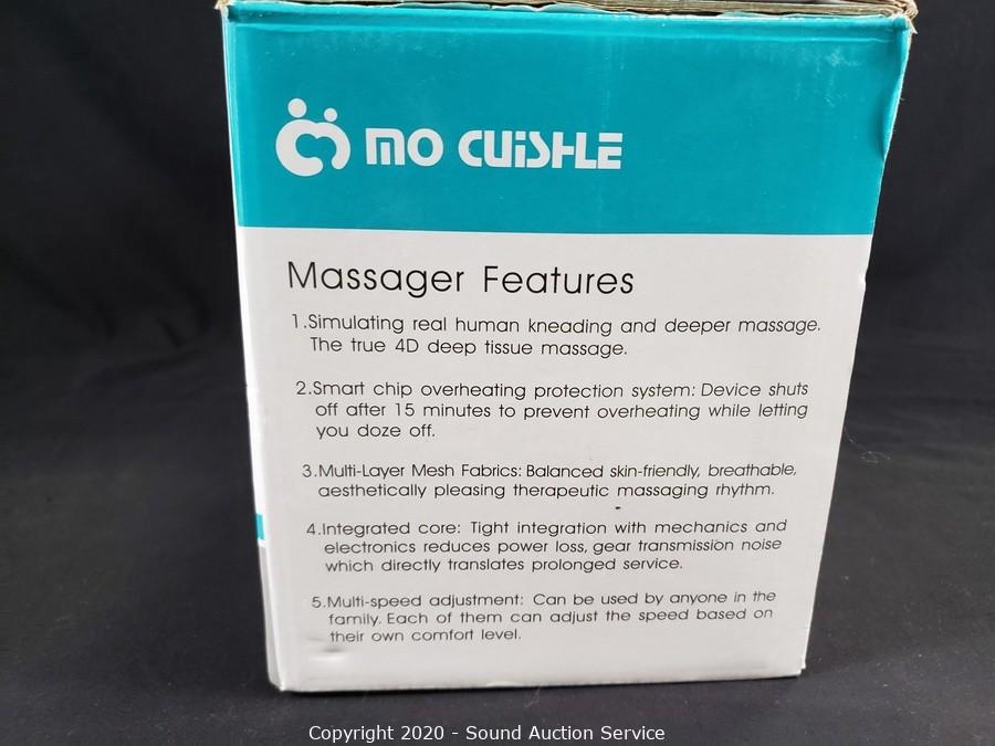 Sound Auction Service - Auction: 01/05/21 McCaughan, Love & Others  Consignment Auction ITEM: Mo Cuishle Shiatsu Back/Shoulder/Neck Massager