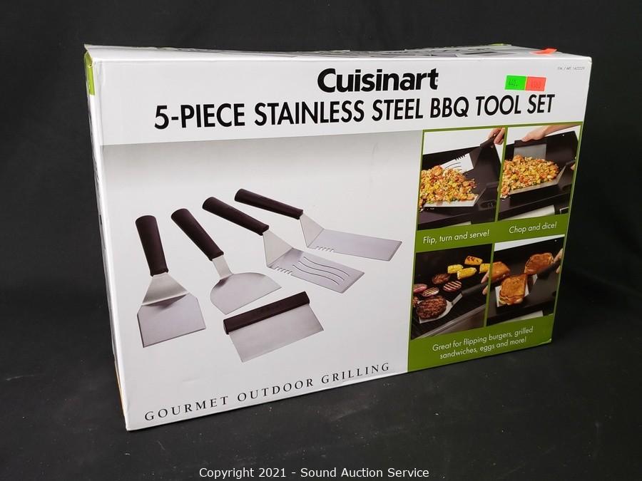 Cuisinart 5-piece Stainless Steel BBQ Tool Set