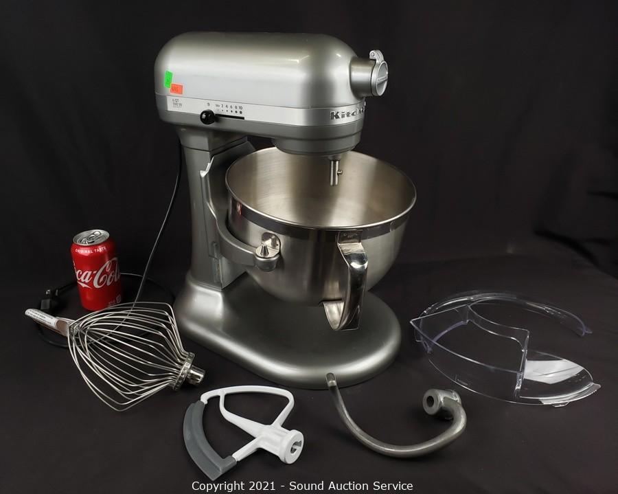 Sold at Auction: KitchenAid Classic Stand Mixer K45SS w/stainless bowl