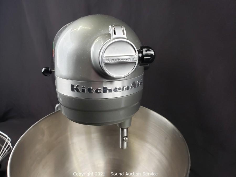 Sound Auction Service - Auction: 8/30/22 Games, Toys, Movies, Sporting  Goods Online Auction ITEM: KitchenAid Counter Top Mixer & Cookie Press