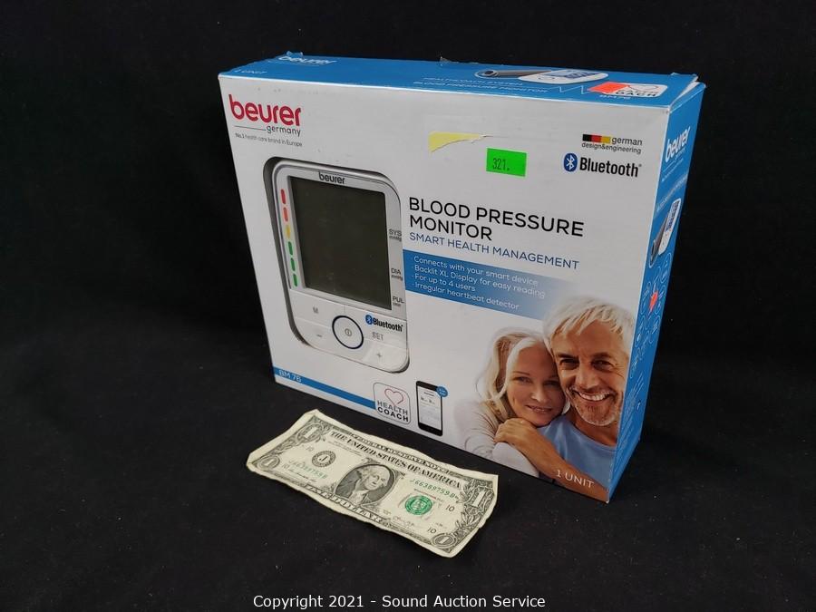 Beurer BM76 Upper Arm Blood Pressure Monitor with Irregular Heartbeat Detection