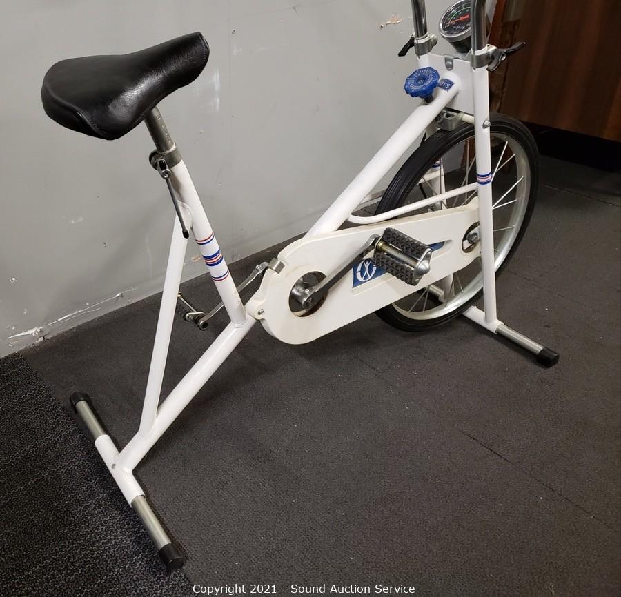 Vintage sears stationary bike hot sale