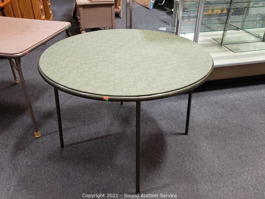 Sound Auction Service - Auction: 08/08/19 Weathers & Others Multi-Estate  Auction ITEM: NEW Cosco 6ft Black Resin Folding Table