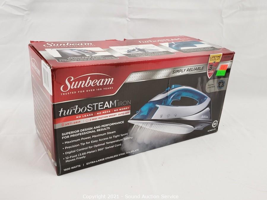 Black and Decker Corded Steam Iron, Sunbeam Corded Classic Iron - Maring  Auction Co LLC