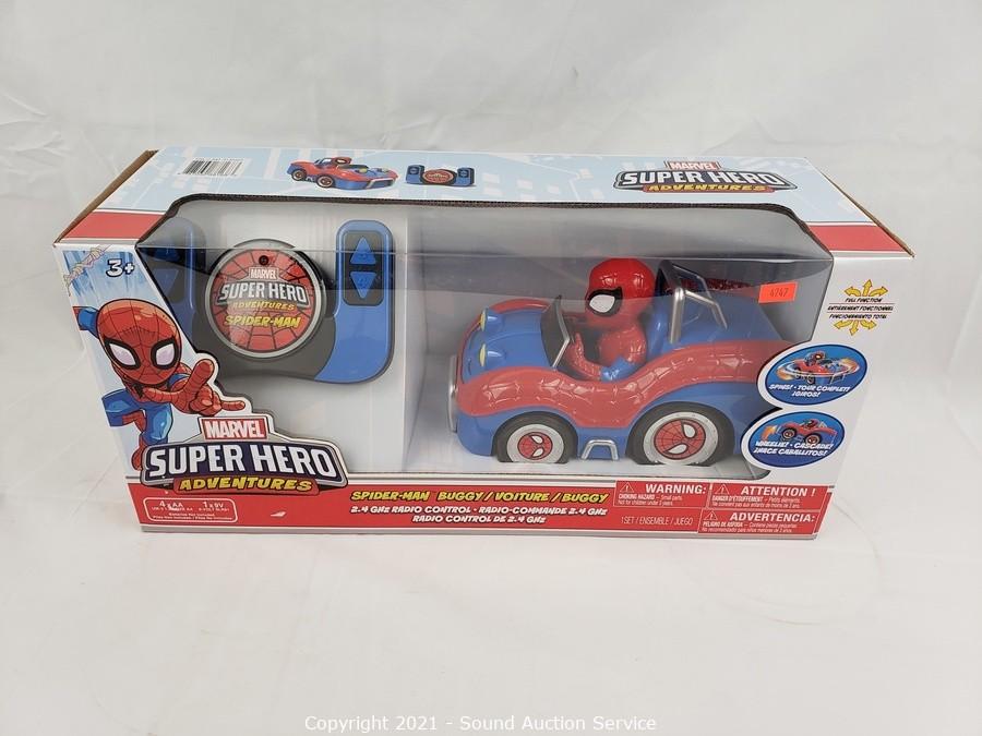 Télécommande Marvel Super Hero Adventures Spiderman Buggy 2,4 GHz 