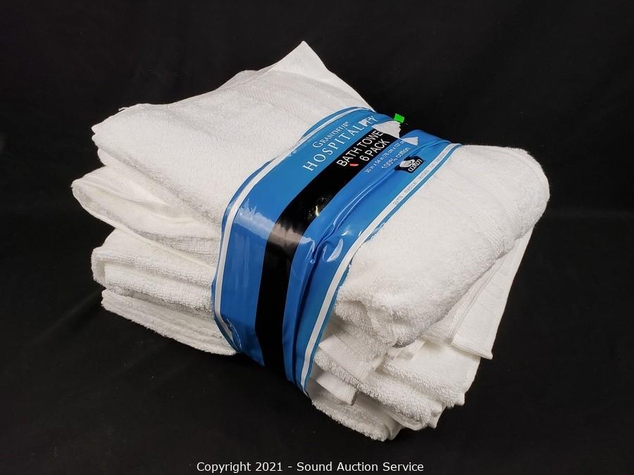 Grandeur Hospitality Bath Towels, 5-pack