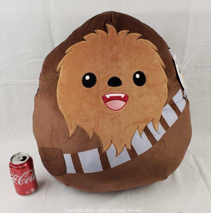 squishmallows star wars chewbacca plush stuffed toy 5 inches