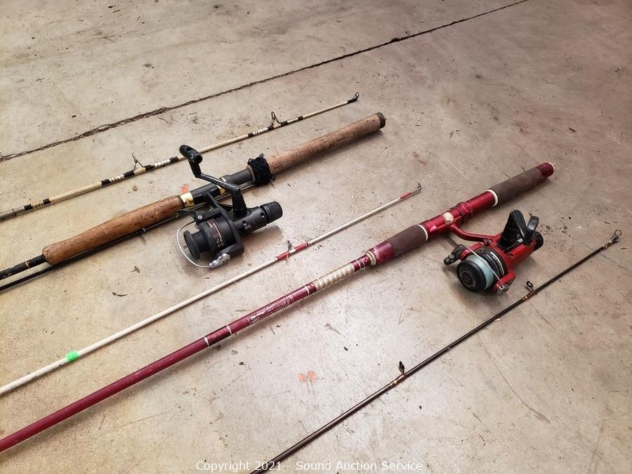 Sold at Auction: (3) Vintage St Croix Fishing Rods