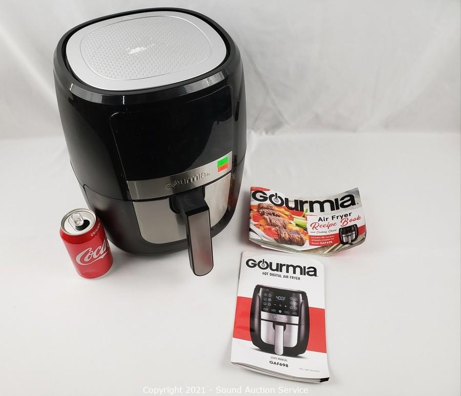 GAF698 - Gourmia 6-Quart Digital Air Fryer 